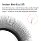 Close-Up of GT Lash Co Fox 4D W Lash Fans – Built-In Fox Eye Lift with Gradual Length Taper and W Base Design